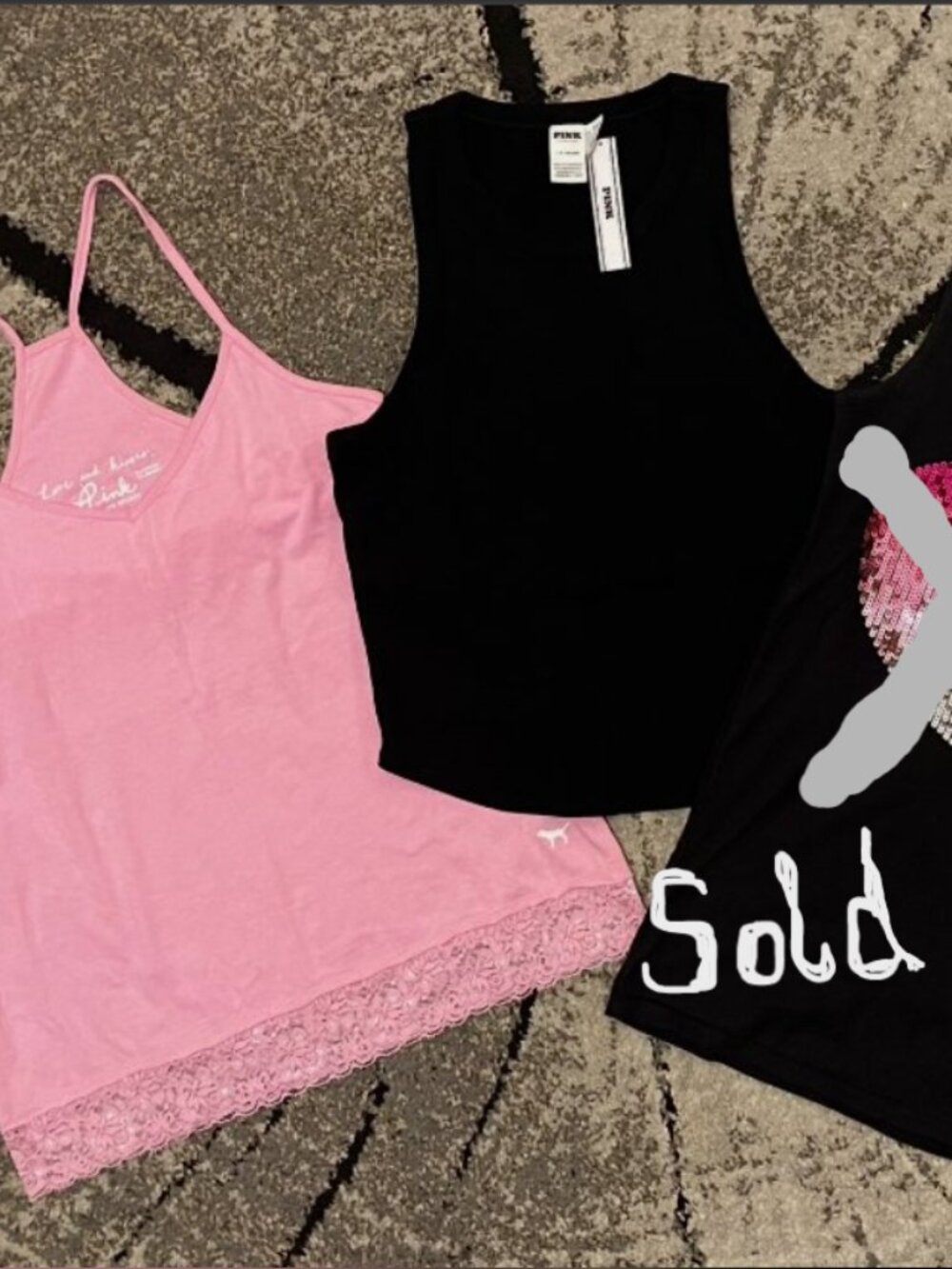 Set of 2 Women's Size Large Pink Tops - 1 NWT - Picture 1 of 6
